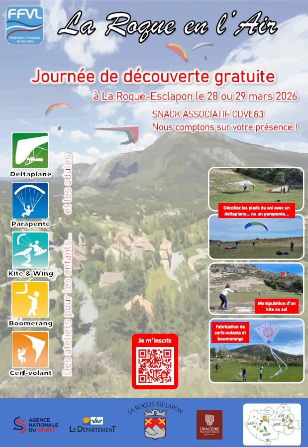 découverte deltaplane gratuite